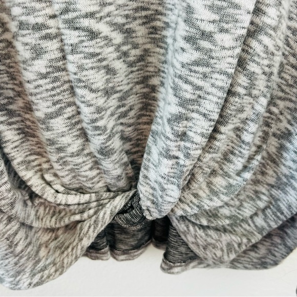 SWEET CLAIRE | gray mock neck long sleeve top - Picture 3 of 6